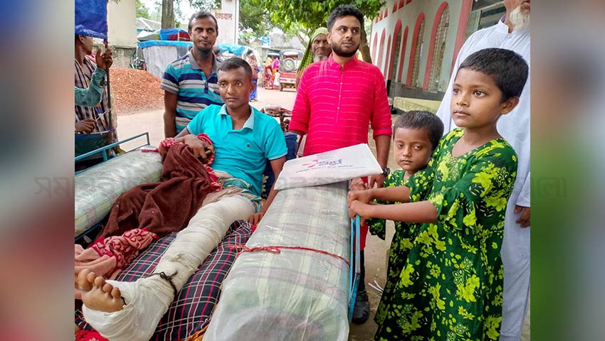 চিকিৎসা নিয়ে দুশ্চিন্তায় গুলিবিদ্ধ মাসুদ