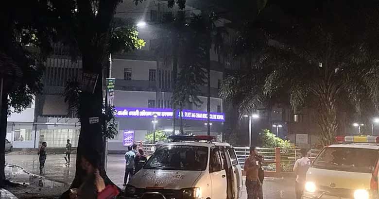 ওসমানী মেডিকেলে চিকিৎসকের ওপর হামলা, প্রতিবাদে কর্মবিরতি