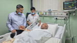 হাসপাতালে ডা. পাভেলকে দেখতে গেলেন প্রধানমন্ত্রীর সহকারী ব্যক্তিগত চিকিৎসক